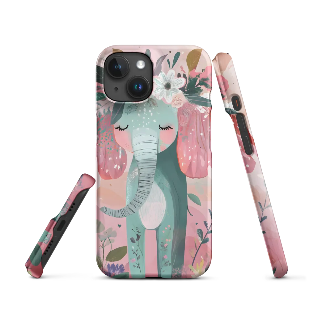 Whimsical Elephant in Bloom