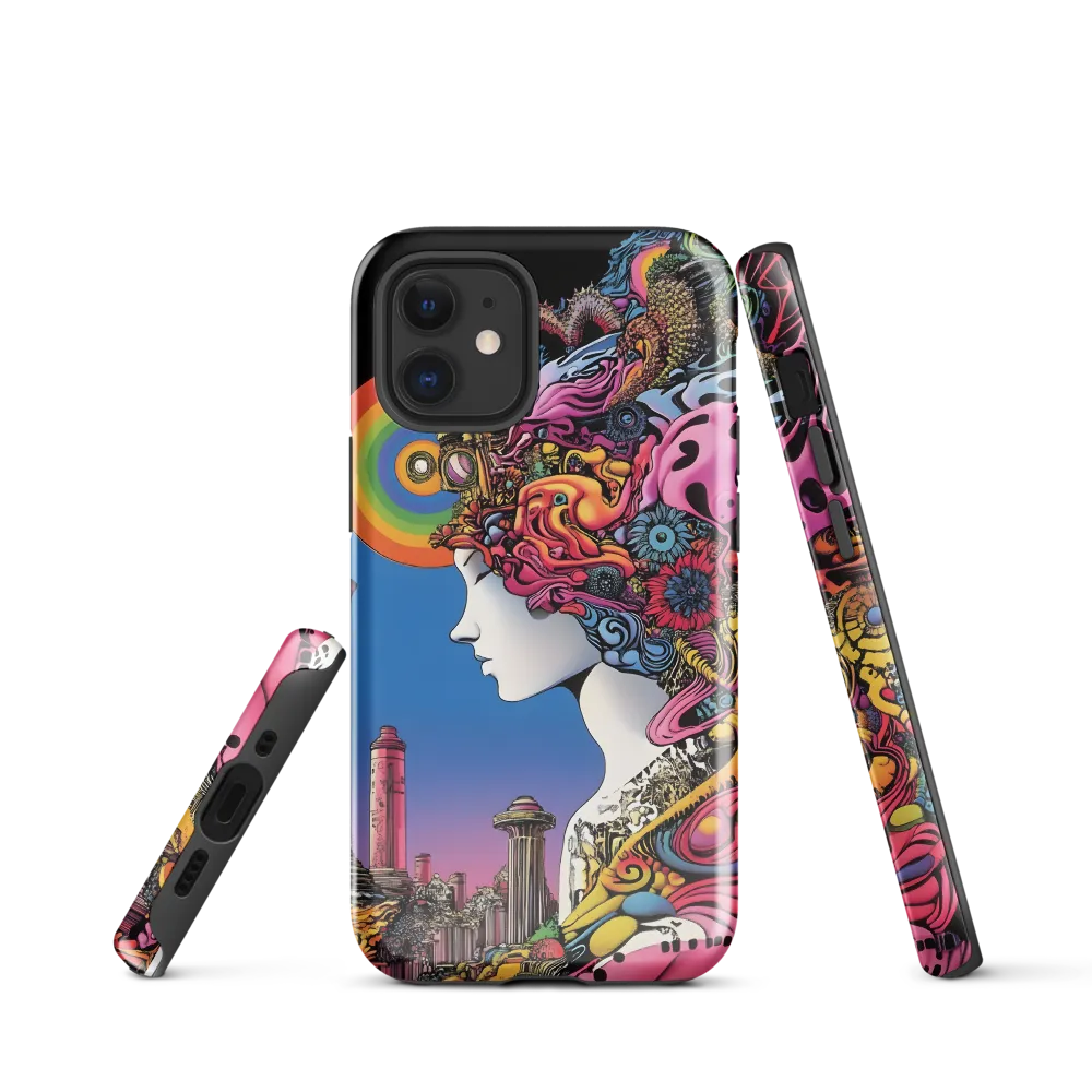 Whispers of the Psychedelic Dream | Phone Case |  12 mini | Tough Case | Glossy