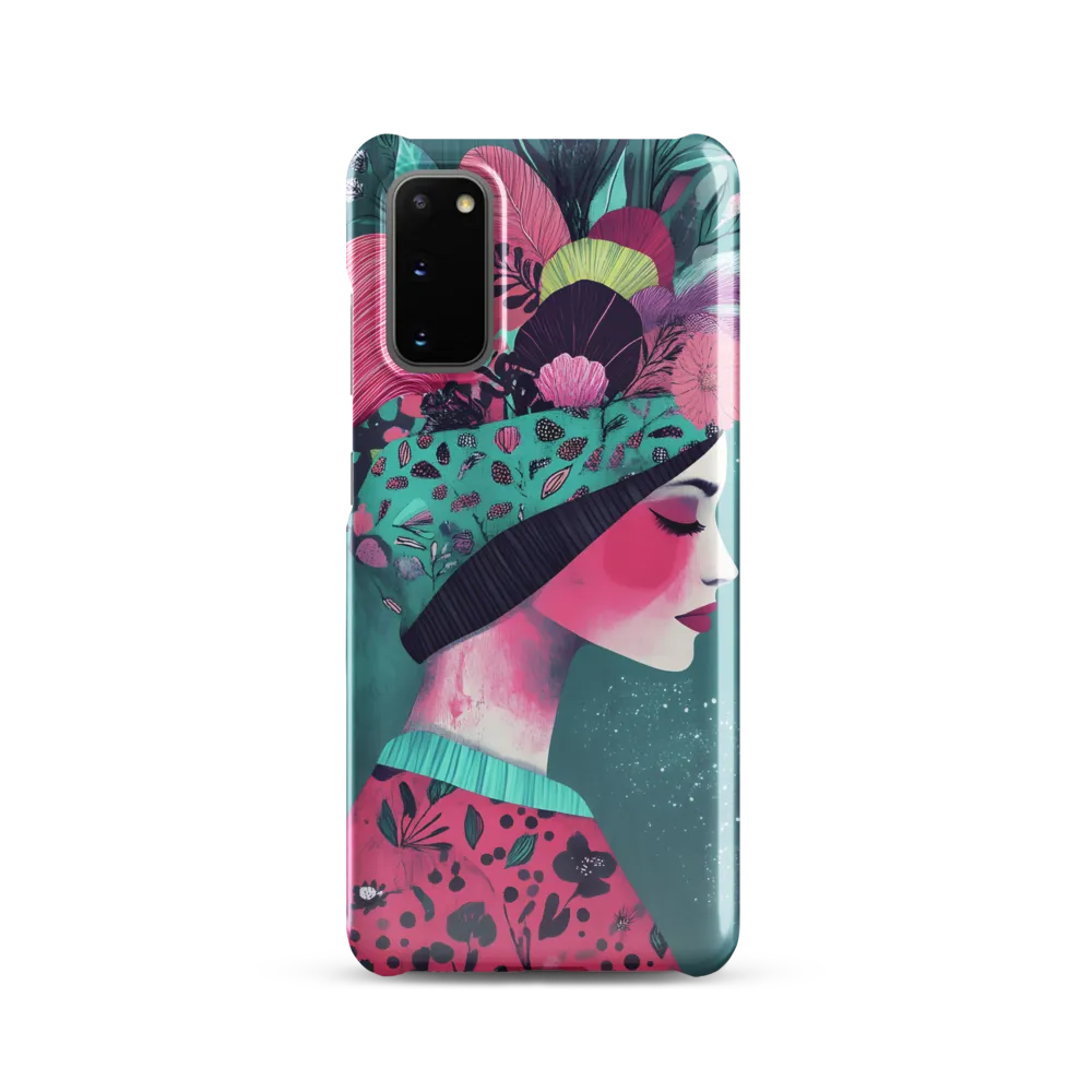 Whimsical Floral Portrait