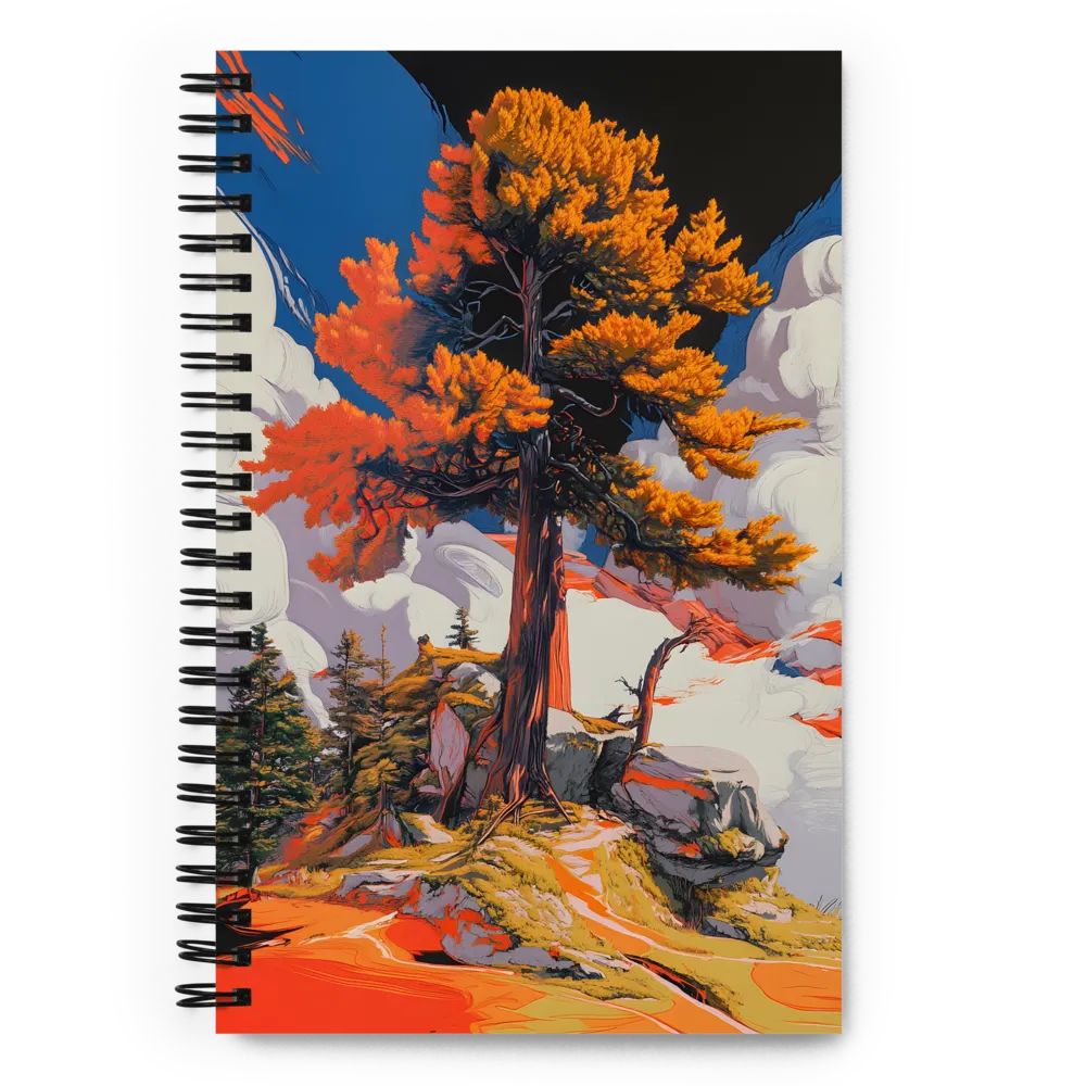 Embers of Autumn | Spiral Notebook