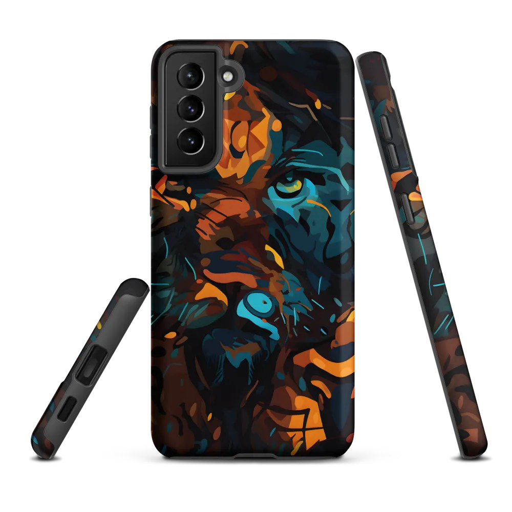 Tropical Enigma: A Wildlife Quartet | Phone Case |  S21 Plus | Tough Case | Matte