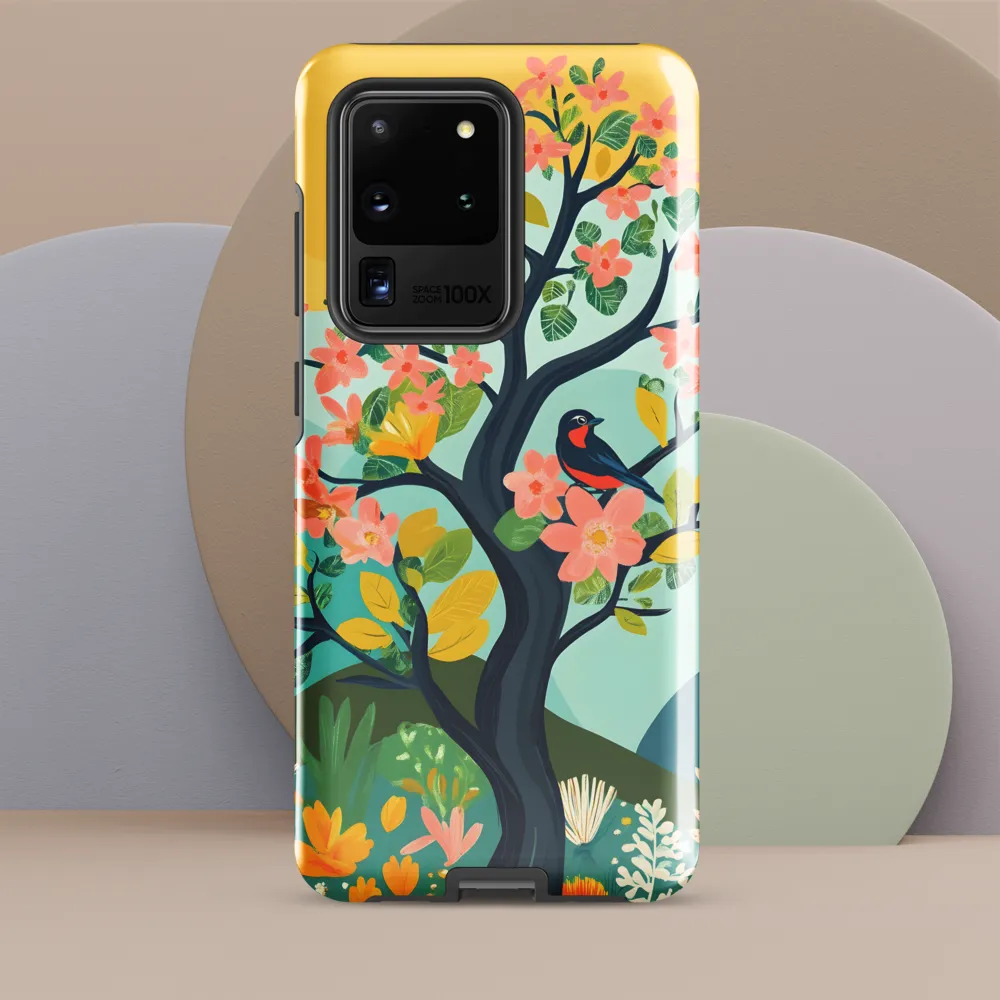 Spring Blossoms: A Serene Encounter
