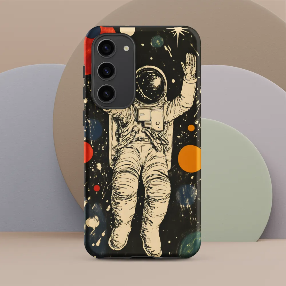 Floating in the Cosmos | Phone Case |  S23 Plus | Tough Case | Matte