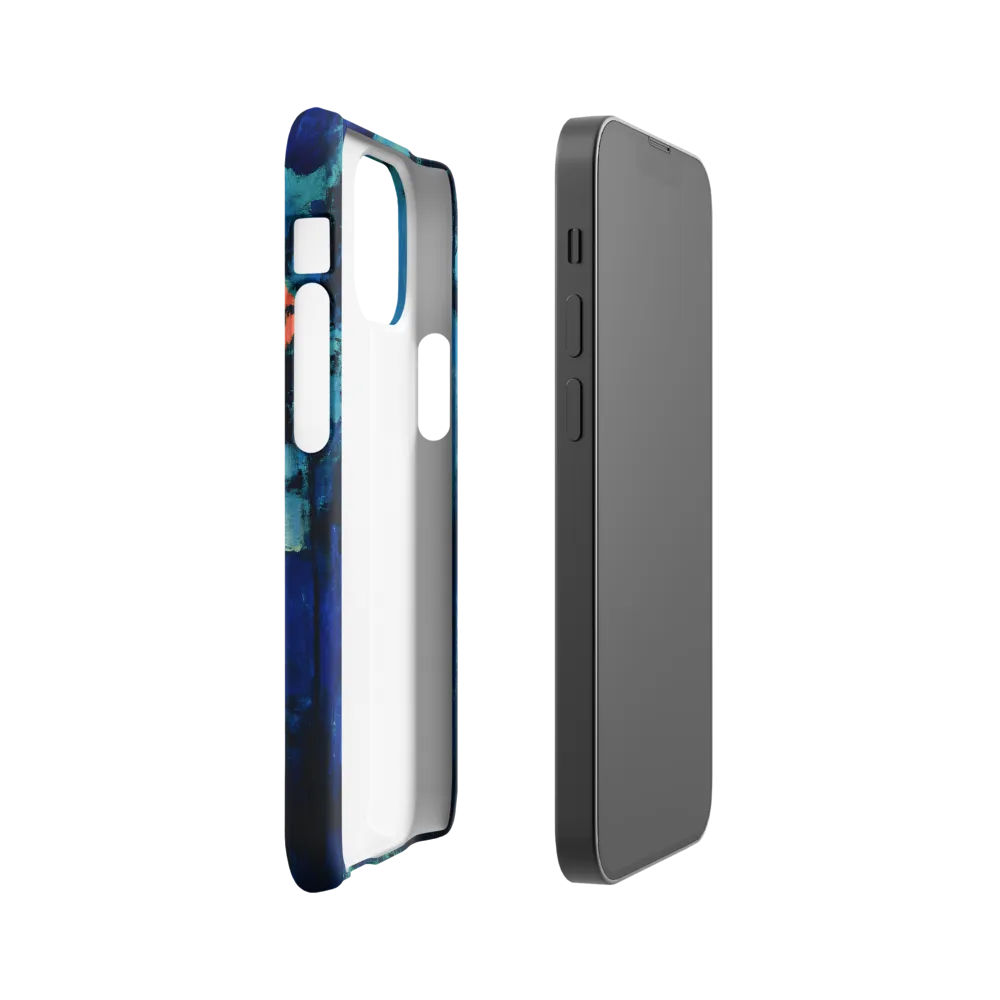 Solitude in Blue | Phone Case |  13 Mini | Snap Case | Matte