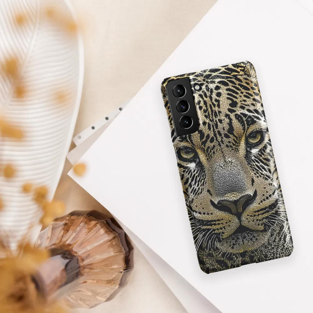 The Majestic Gaze: Portrait of a Leopard