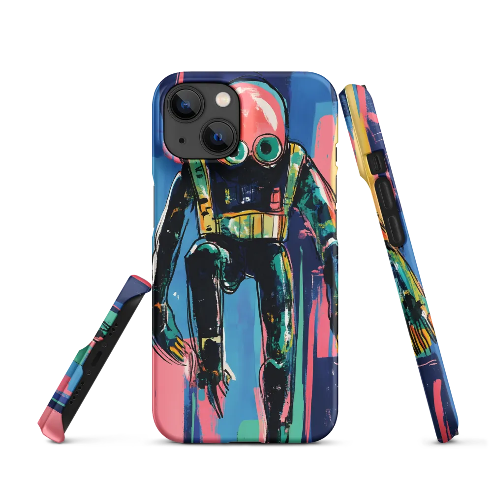 Diver in Vibrant Motion