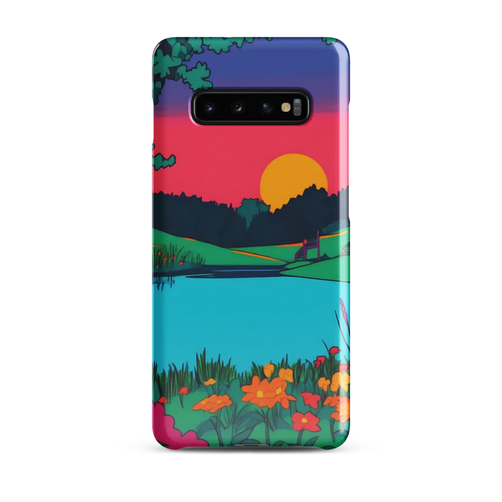 Serenity at Sunset | Phone Case |  S10 Plus | Snap Case | Glossy