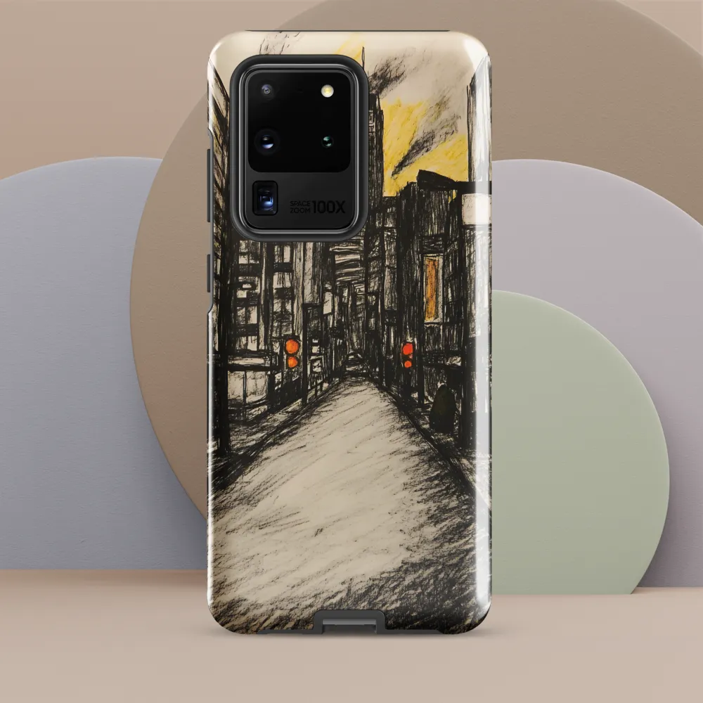 Cityscape of Solitude | Phone Case |  S20 Ultra | Tough Case | Glossy