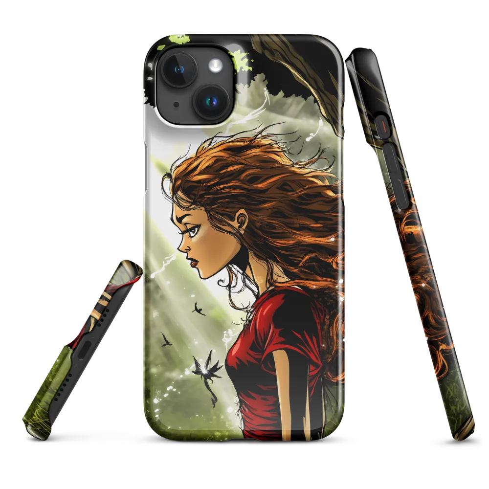 Whispers of Enchantment | Phone Case |  15 Plus | Snap Case | Glossy