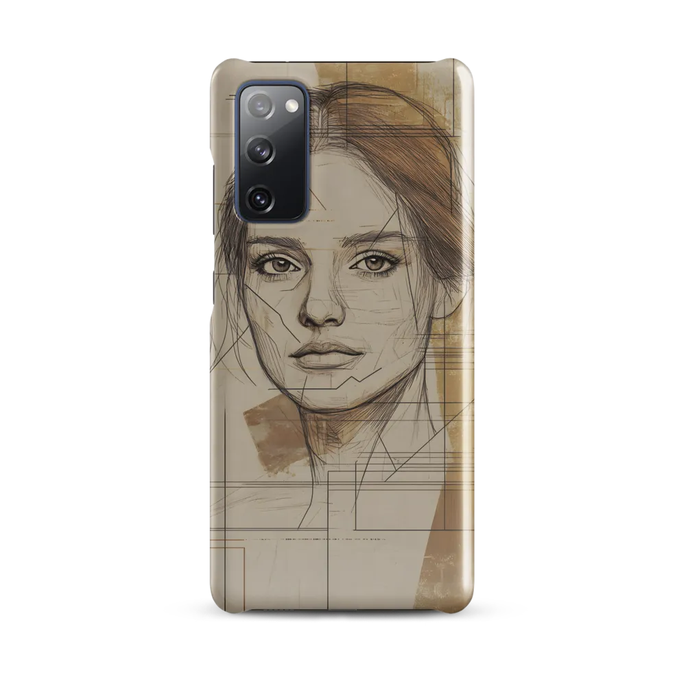 Geometric Elegance: A Modern Portrait