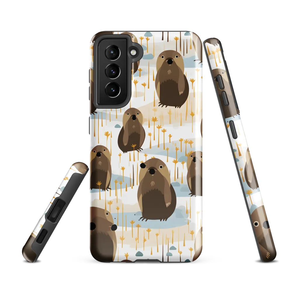 Whimsical Waters: A Celebration of Otters and Seals