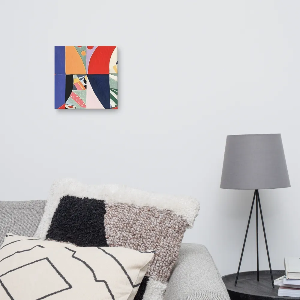 Dynamic Mosaic Symmetry | Canvas | 12″×12″