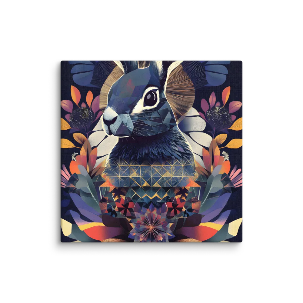 Ethereal Bunny: A Geometric Wonderland