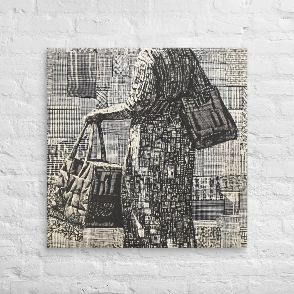 Urban Reflections: A Shopping Narrative | Canvas | 32″×32″