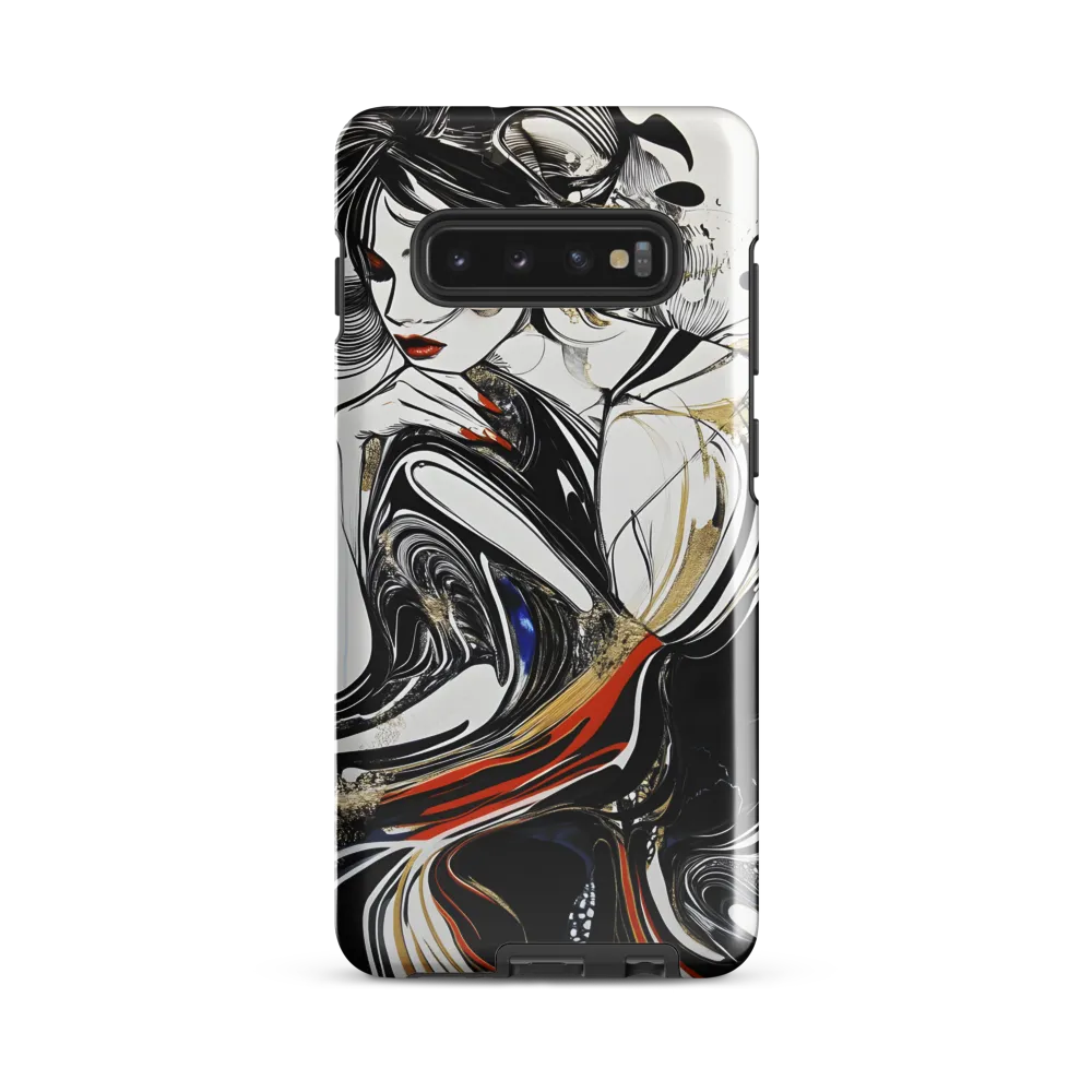 Contemplative Elegance | Phone Case |  S10 Plus | Tough Case | Glossy