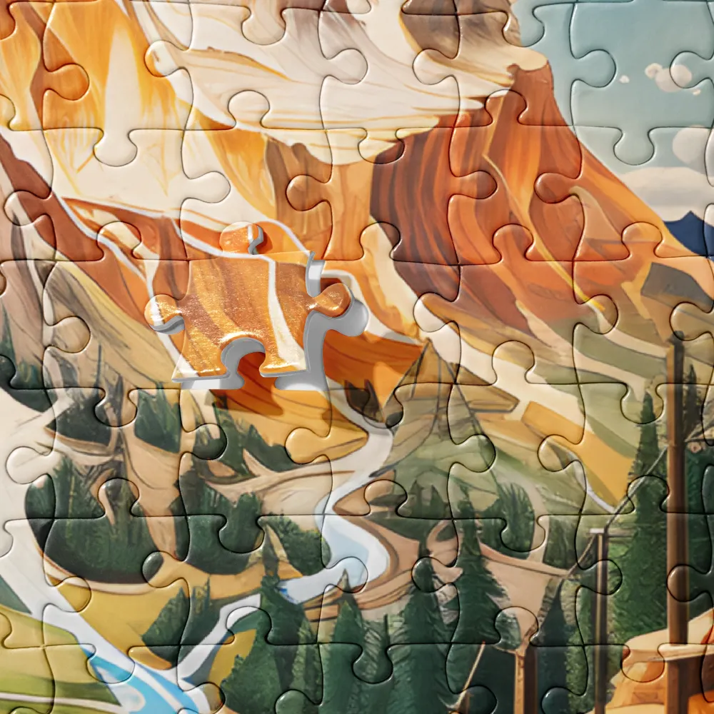 Mountain Reverie | Jigsaw Puzzle | 252/520 pieces