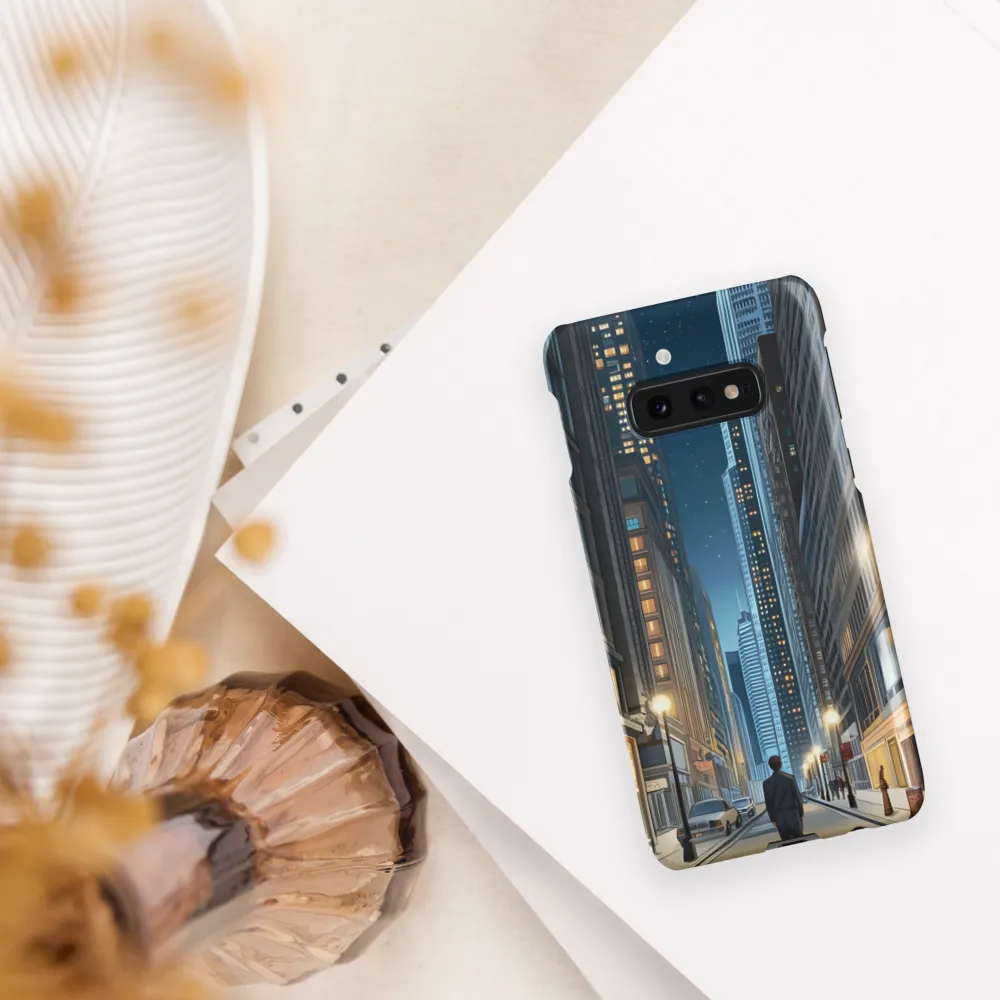 Nocturnal Reflections | Phone Case |  S10e | Snap Case | Matte