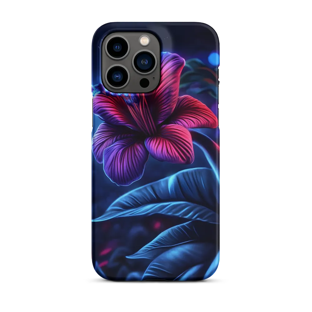 Illuminated Serenity: The Surreal Blossom