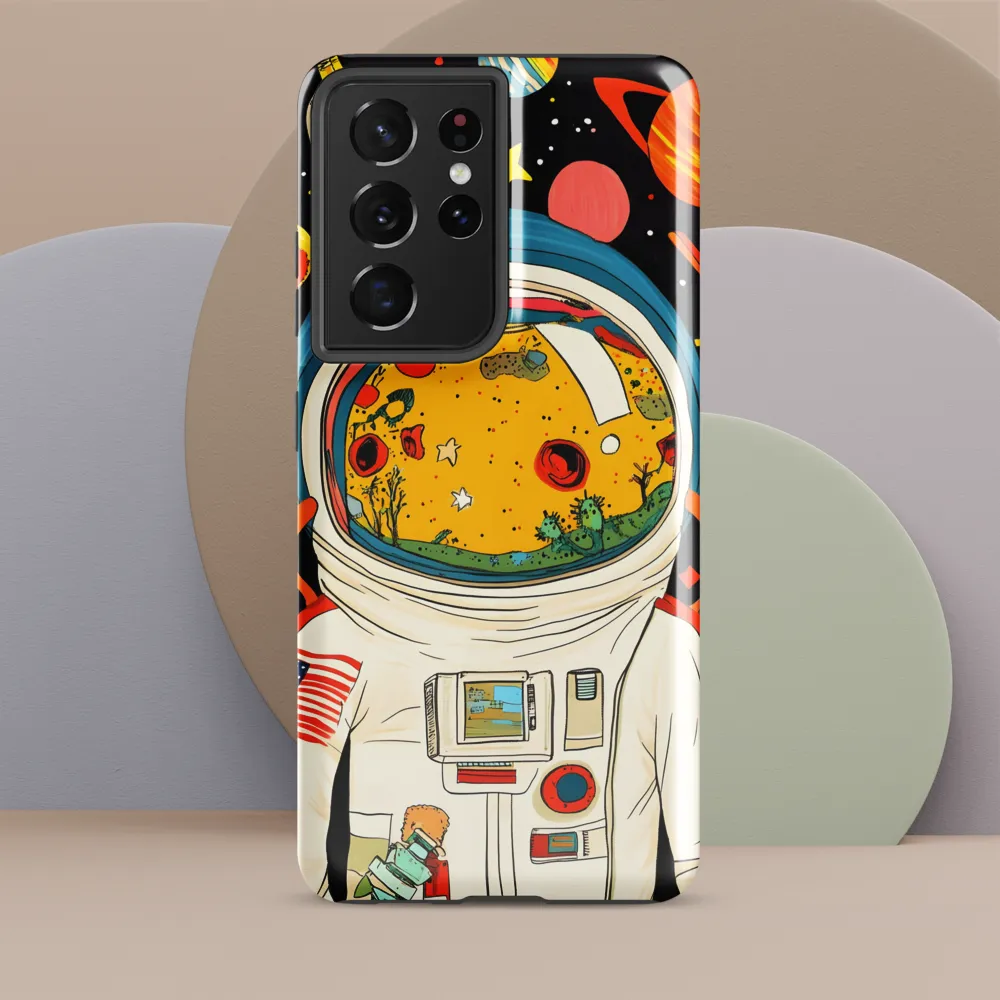 Cosmic Curiosity: Journey Within the Helmet
