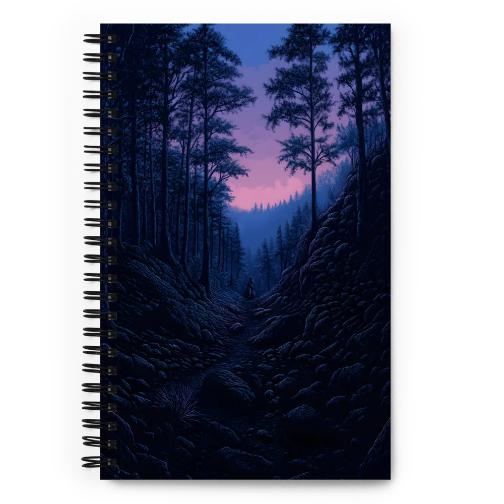 Twilight Path | Spiral Notebook