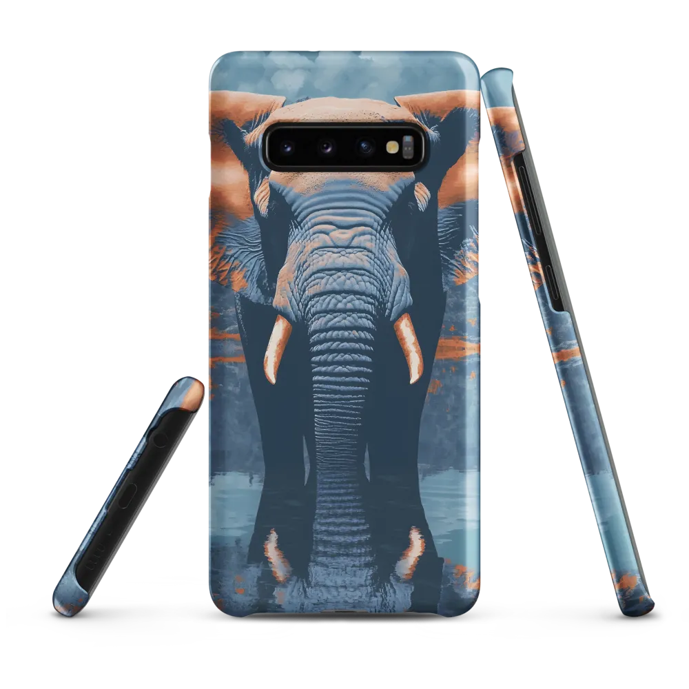 Majestic Reflection: The Elephant's Serenade