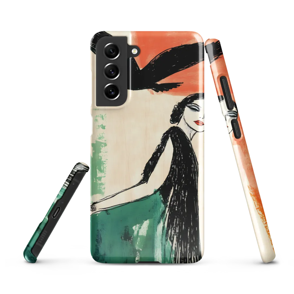 Elegance in Flight | Phone Case |  S21 FE | Snap Case | Glossy
