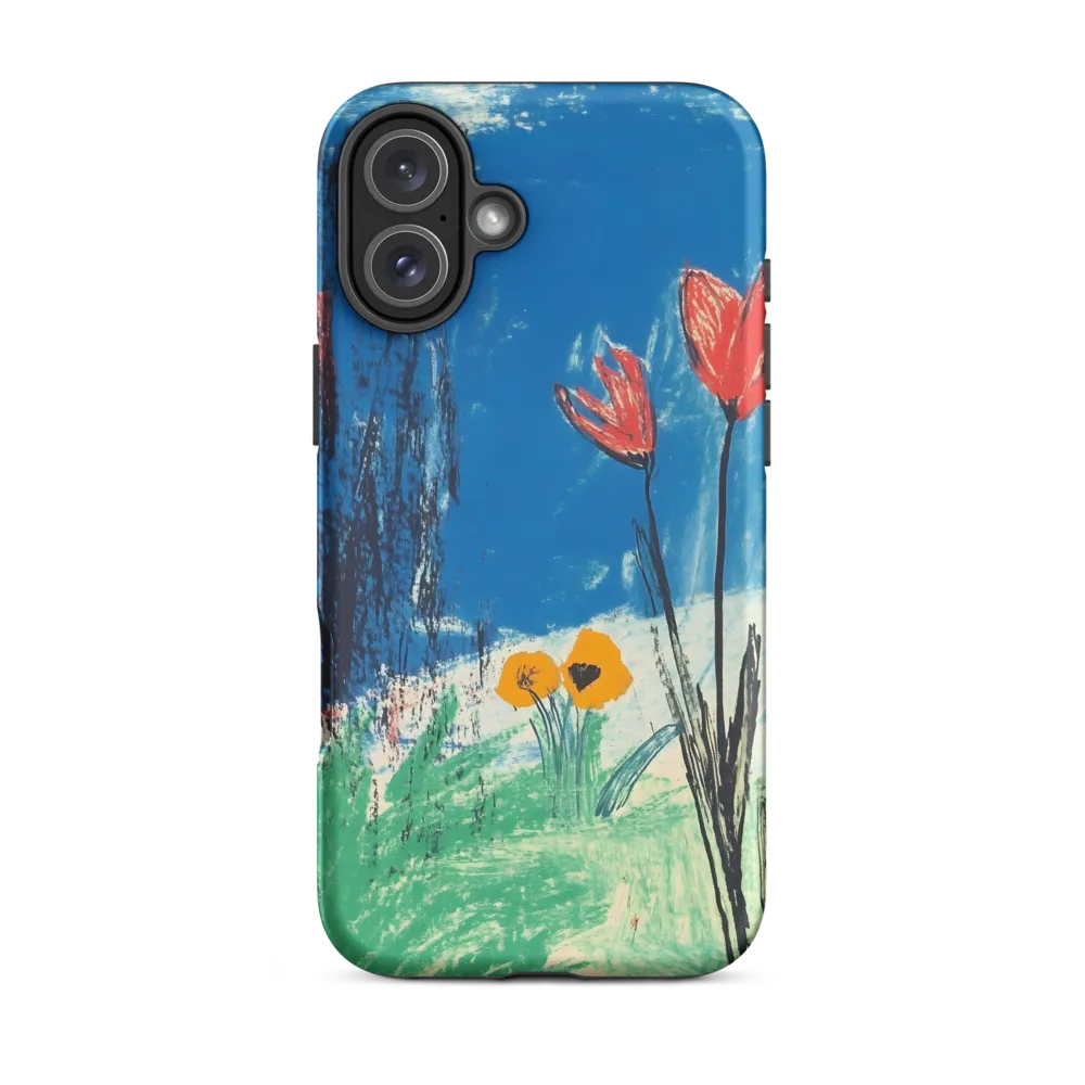 Joyful Blossoms in Blue