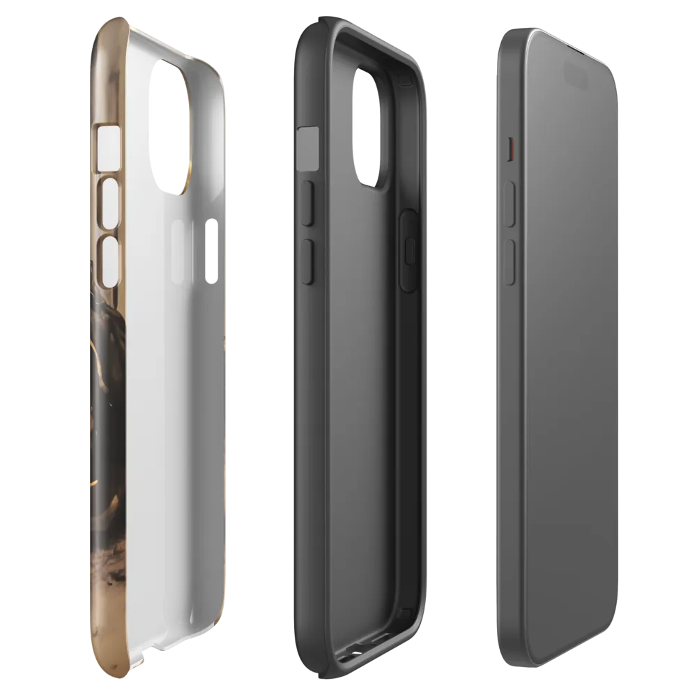 Reflections by the Shore | Phone Case |  15 Plus | Tough Case | Glossy