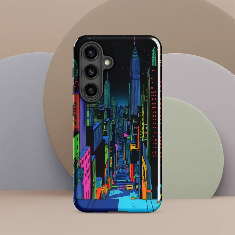 Neon Dreams of a Futuristic City