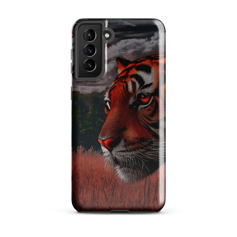 The Silent Guardian | Phone Case |  S21 Plus | Tough Case | Glossy