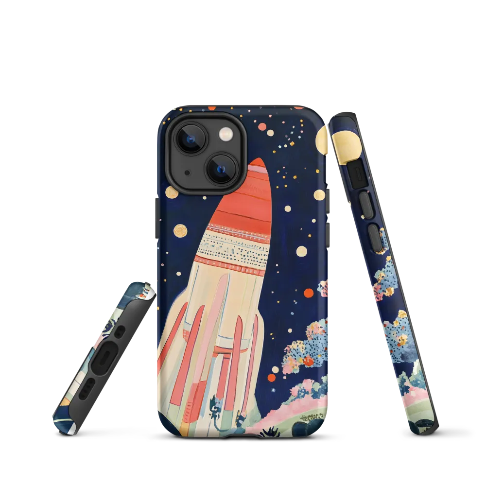 Cosmic Dreams: The Rocket's Journey