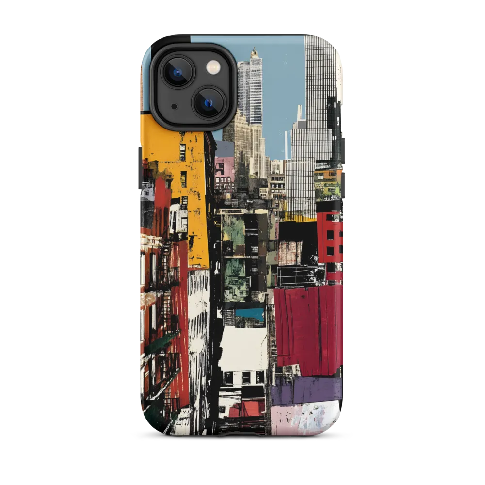 Urban Collage: A Vivid Cityscape