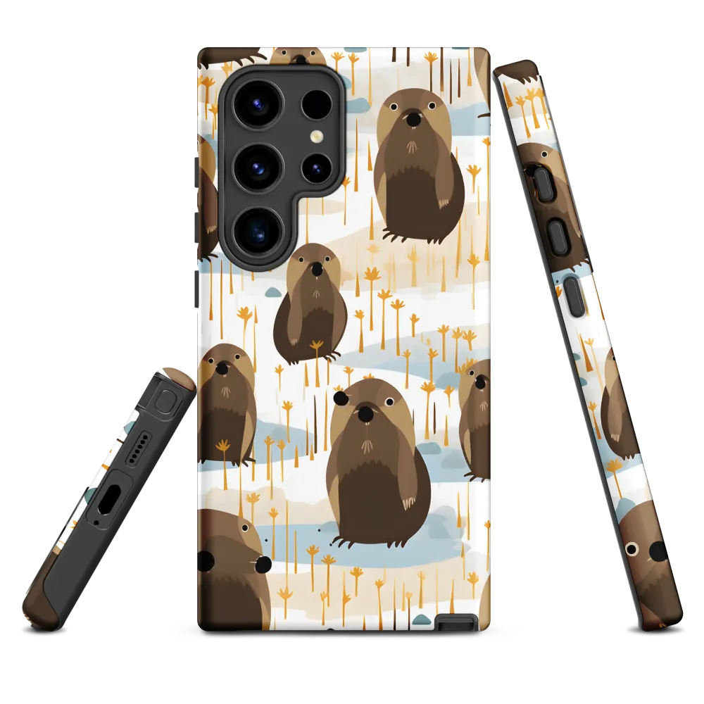 Whimsical Waters: A Celebration of Otters and Seals