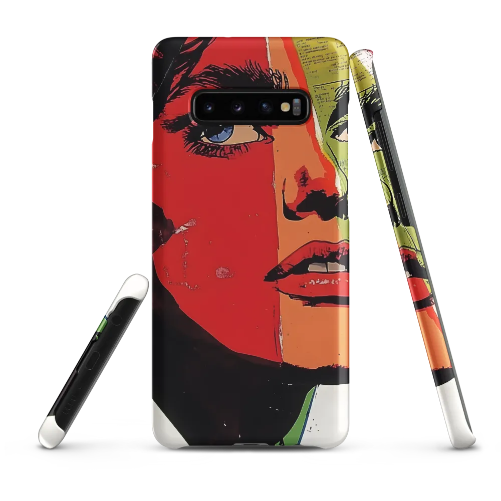 Vibrant Expressions: A Pop Art Portrait