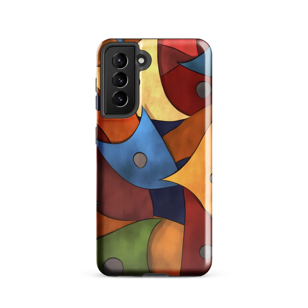 Vibrant Interplay of Shapes