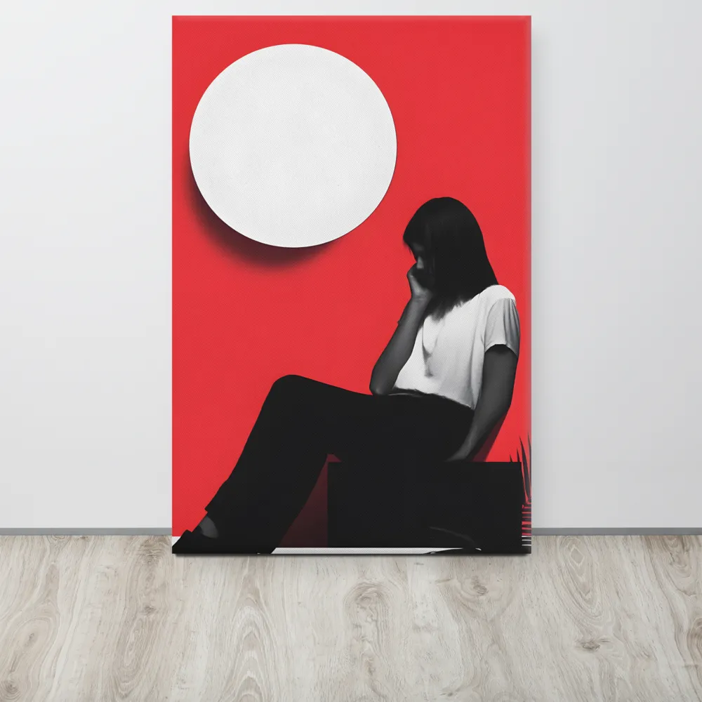 Contemplation in Red
