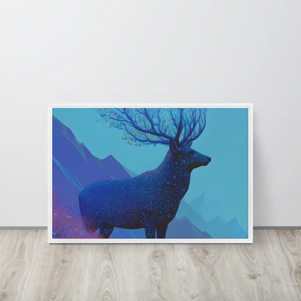 Ethereal Harmony | Canvas with White Frame | 20″×30″