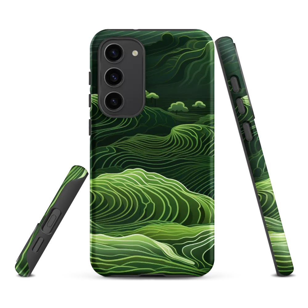 Whispers of Green Hills | Phone Case |  S23 Plus | Tough Case | Matte