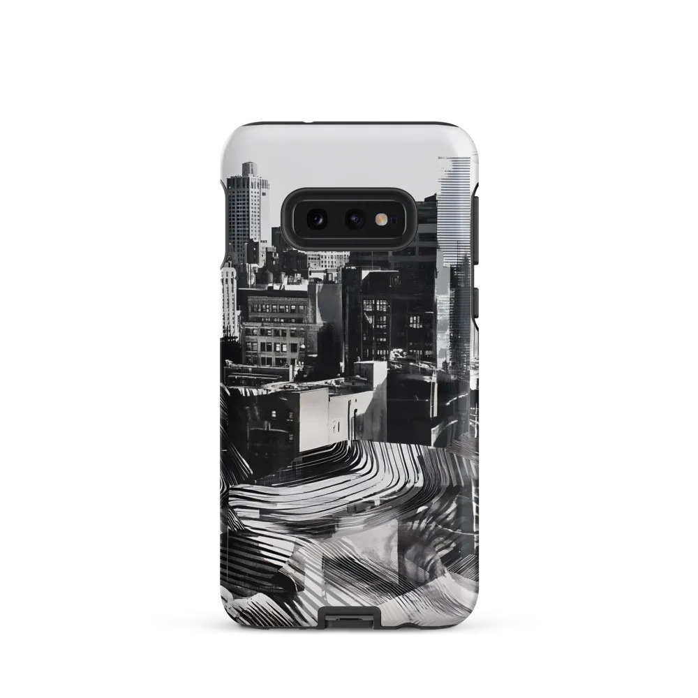 Urban Rhythm in Black and White | Phone Case |  S10e | Tough Case | Matte