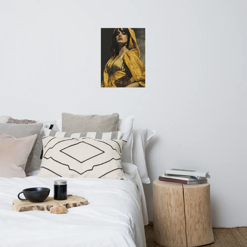 Veiled Confidence | Poster | 18″×24″