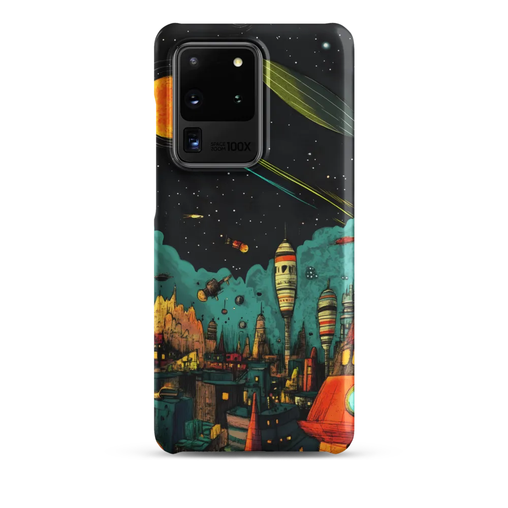 Galactic Cityscape: A Journey Through Imagination