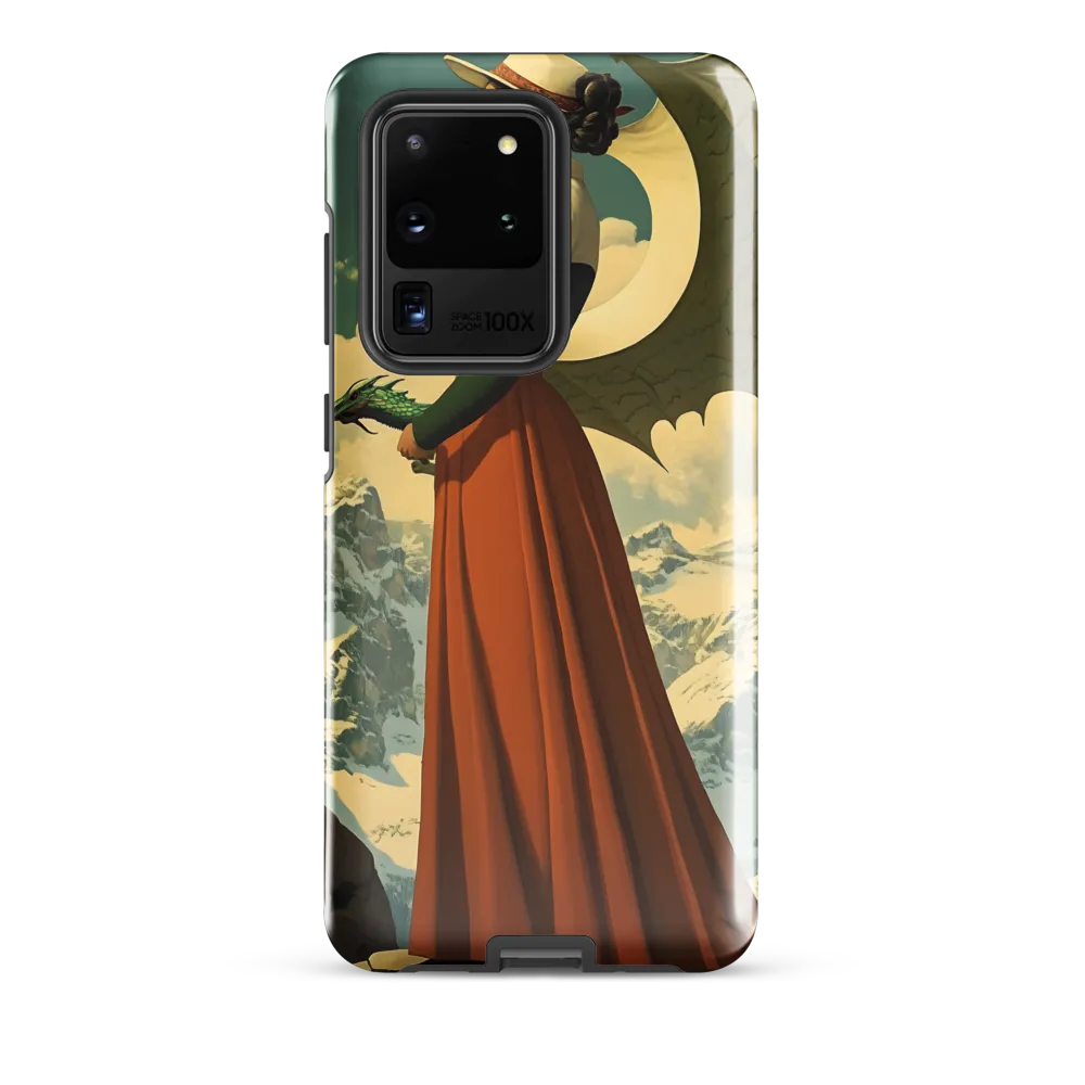 Mystic Harmony: The Dragon Keeper | Phone Case |  S20 Ultra | Tough Case | Glossy