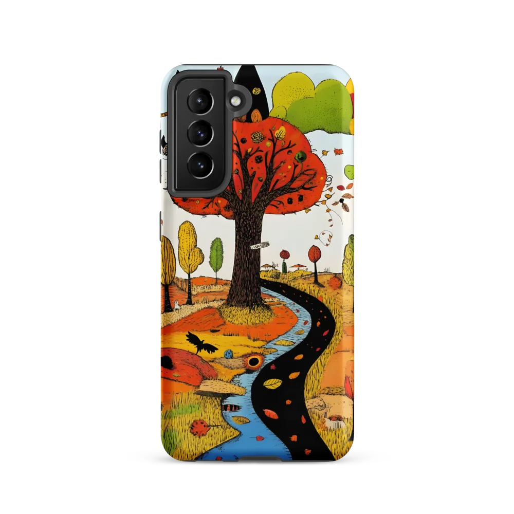 Whimsical Autumn Journey | Phone Case |  S21 | Tough Case | Matte