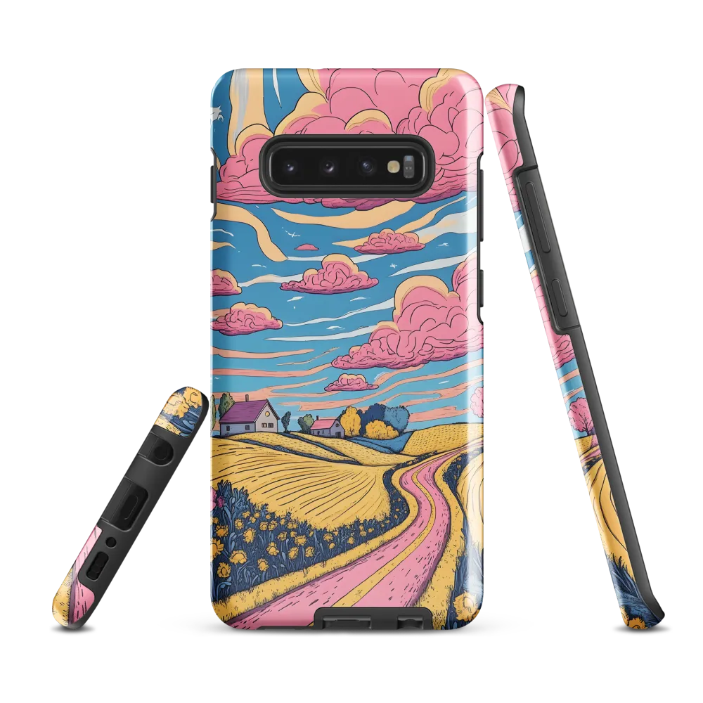 Idyllic Countryside Journey | Phone Case |  S10 Plus | Tough Case | Glossy