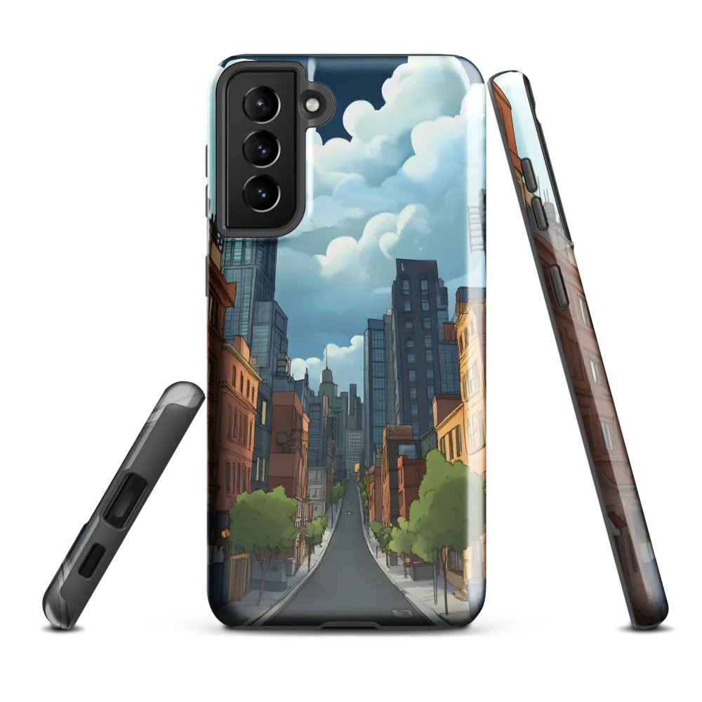 Urban Serenity: A Digital Cityscape