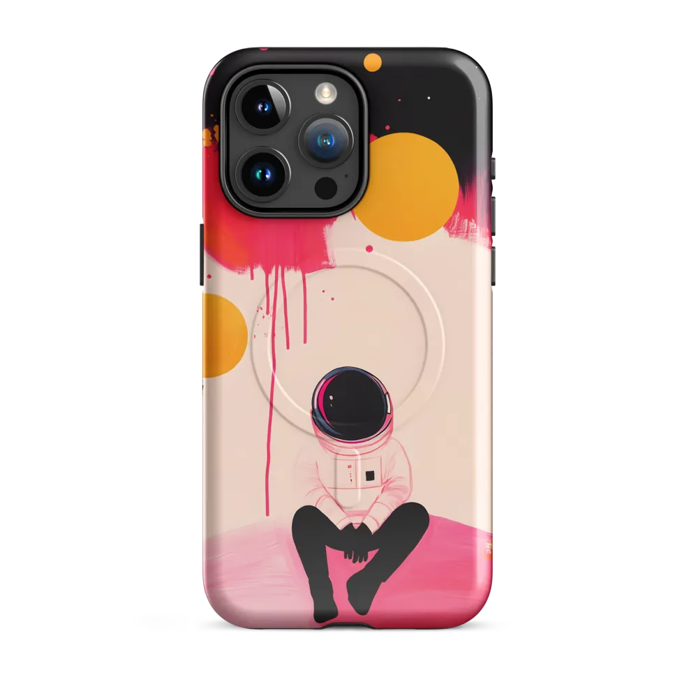Cosmic Contemplation | Phone Case |  15 Pro Max | MagSafe® Tough Case | Glossy