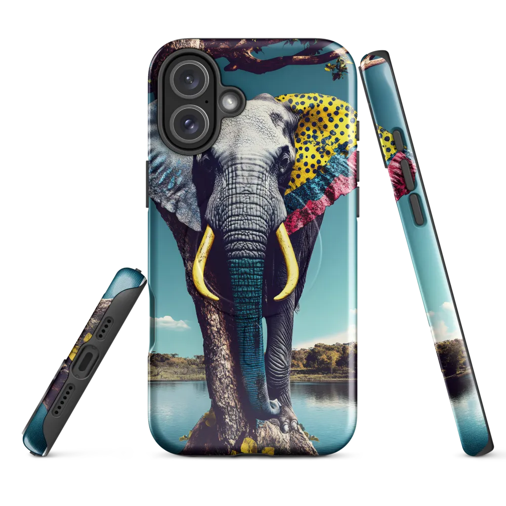 Playful Elegance: The Surreal Elephant