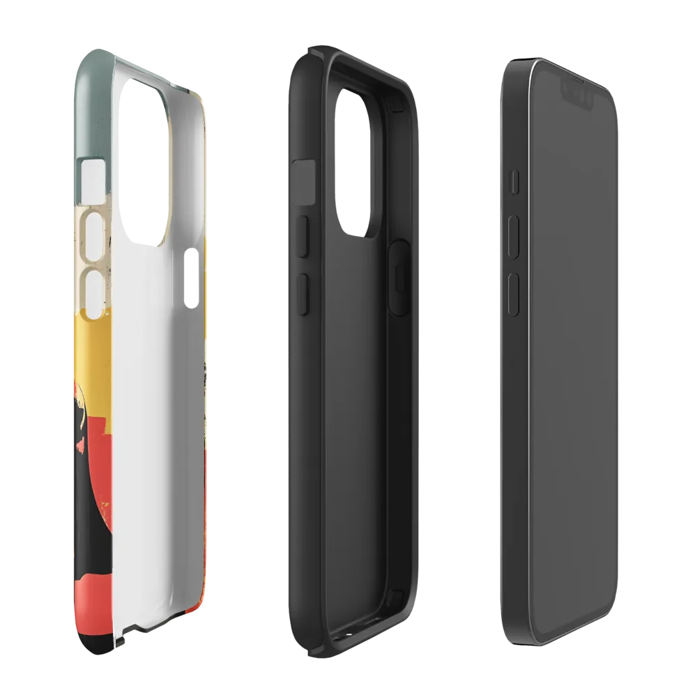 Hero in the Urban Dawn | Phone Case |  13 Pro | Tough Case | Glossy