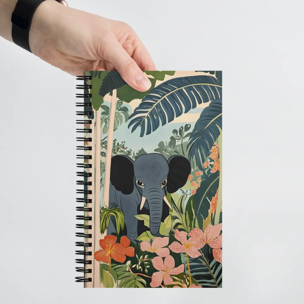 Jungle Guardian: An Elephant's Sanctuary | Spiral Notebook