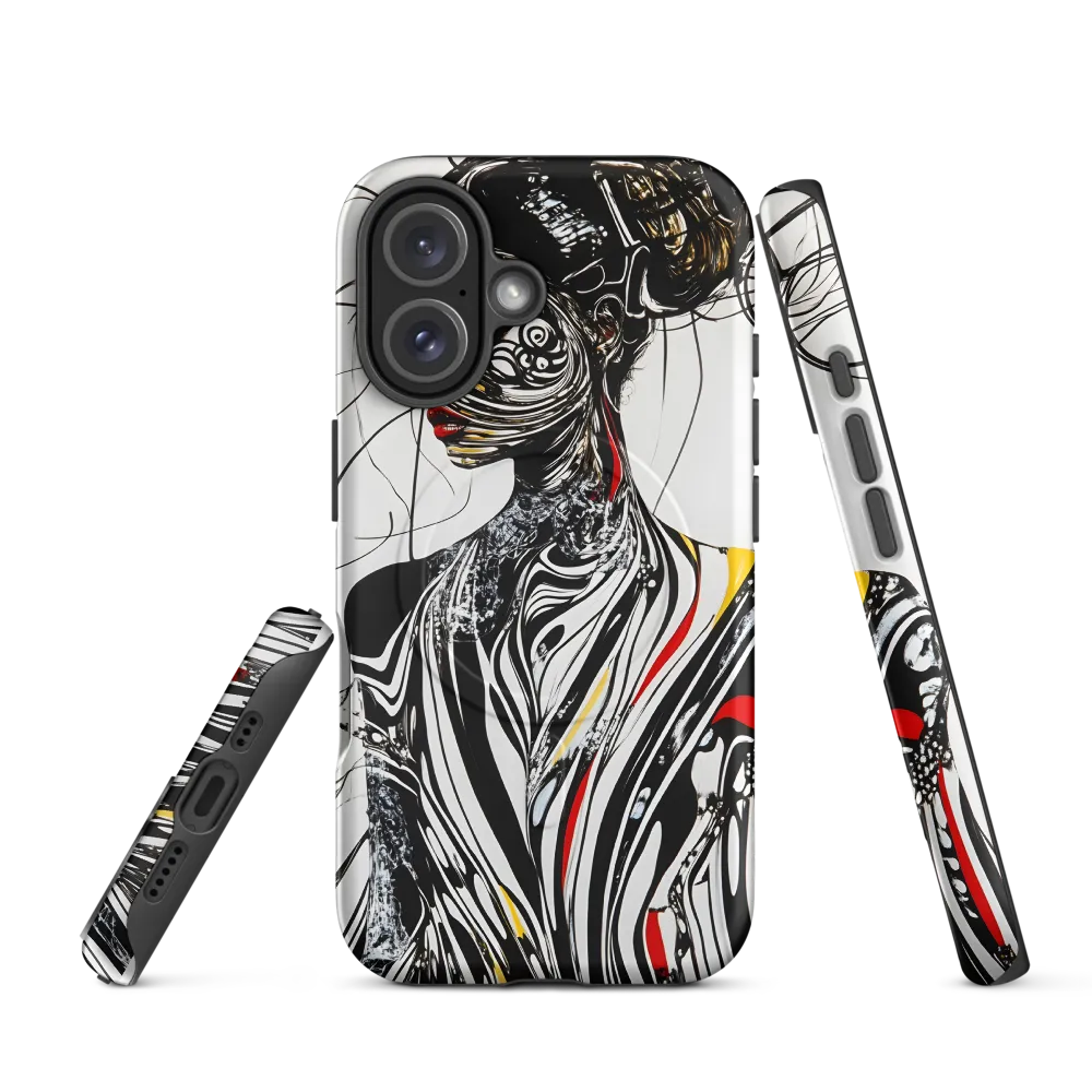 Whispers of the Abstract | Phone Case |  16 | MagSafe® Tough Case | Matte